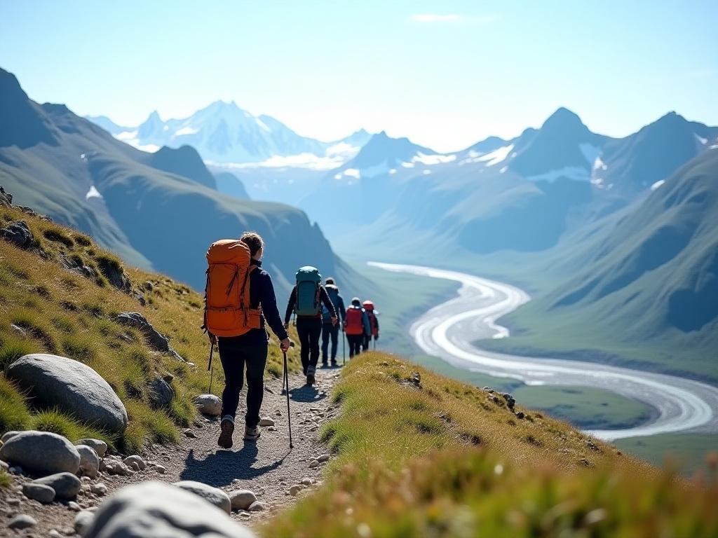 Guidet fjelltrekking i spektakulær norsk natur med eventyrreiser